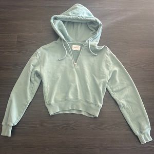 Aritzia Quarter Zip Hoodie Size XXS